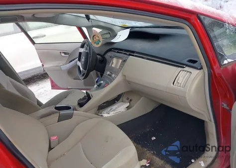 2012 Toyota Prius Two from USA, damaged, VIN JTDKN3DU8C5440080